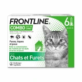 Frontline Combo Spot-on Cat and Ferret 6 0.5 ml Pipettes