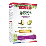 Superdiet Radis Noir Artichaut Digestion 20 Ampoules
