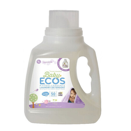 Lessive liquide pour bébé à la camomille et à la lavande Bio, 1.478 L, Earth Friendly