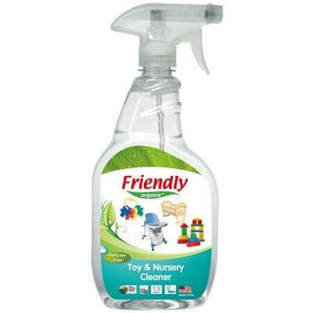 Détergent en spray pour jouets et surfaces, 650 ml, Friendly Organic