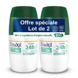 Etiaxil Deodorant Roll-on Antitranspirant Lotus Organic 48H Lot 2x50ml