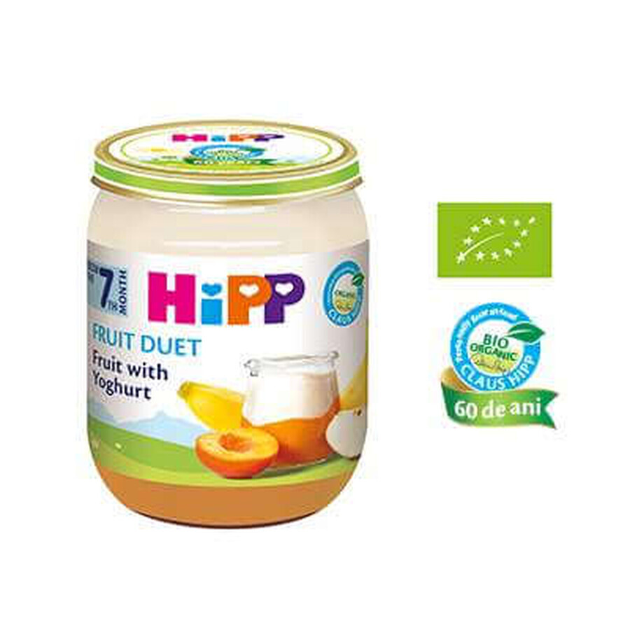 Duet yaourt aux fruits, +7 mois, 160 g, Hipp