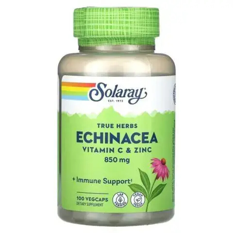 Echinacea, 100 Kapseln, Solaray