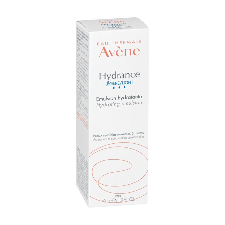 Avène Hydrance Optimale Legere Emulsion Hydratante, 40 ml, Pierre Fabre