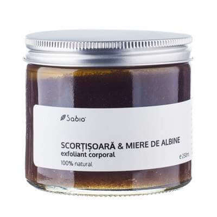 Gommage à la cannelle et au miel, 250 ml, Sabio