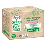 Love&Green Pure Nature Couches Écologiques Taille 4+ x 35