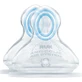 Nuk First Choice Ventilees Air System 0-6 luni Pachet de 2 tetine fiziologice din silicon