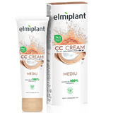Fond de teint, CC Cream, Medium, Skin Moist, 50 ml, Elmiplant