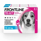 Frontline Tri-act Spot-on Hond 10-20kg 6 pipetten 1 ml