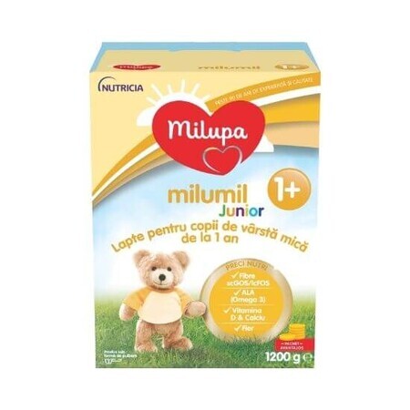 Milumil Junior lait maternisé, +1 an, 1200 g, Milupa