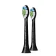 Philips Sonicare Têtes De Brosse A Dents Noire Optimal White W2 HX6063/88 x2+1