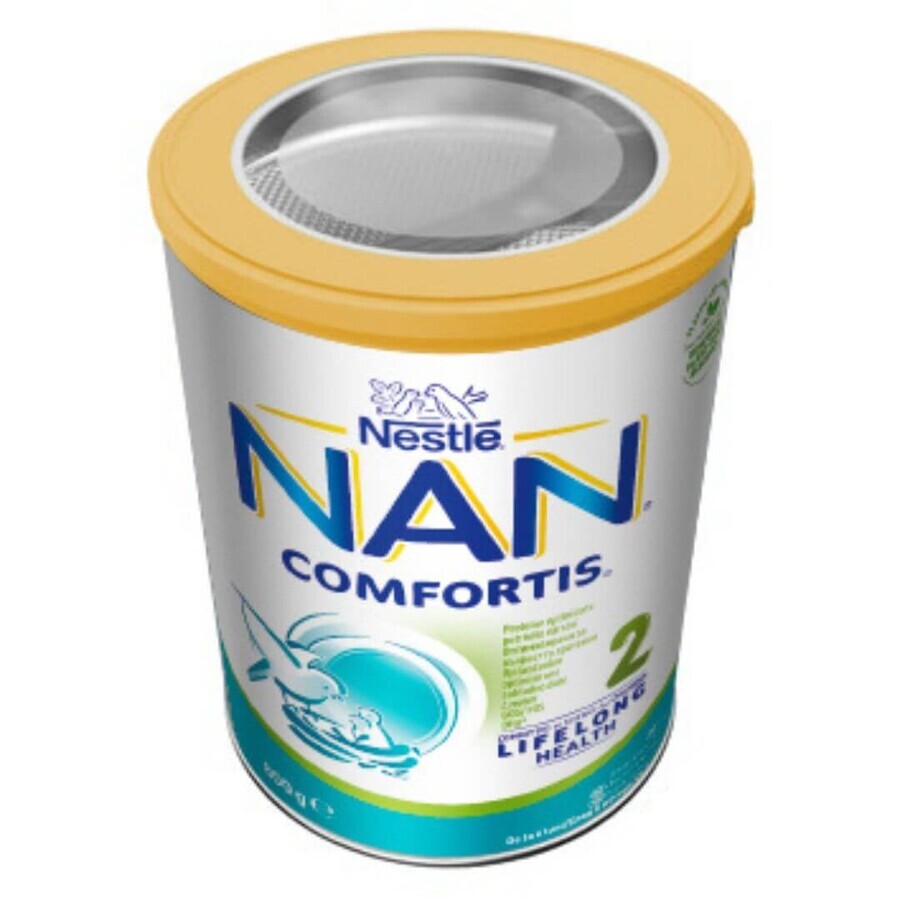 Latte di proseguimento Nan 2 Comfortis, +6 mesi, 800 g, Nestlé