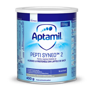 Pepti Syneo 2 lait maternisé, 6-12 mois, 400 g, Aptamil