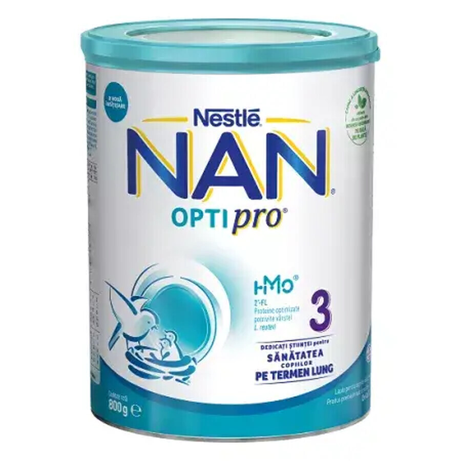 Nan 3 OptiPro Premium lait en poudre, +12 mois, 800 g, Nestlé Évaluations
