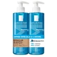 La Roche-Posay Effaclar Foaming Cleansing Gel Face Oily Acne-prone Skin 2x400ml