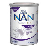 Latte in polvere ipoallergenico Nan HA, +0 mesi, 400 g, Nestlé