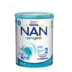 Nan 2 Lait en poudre Optipro HMO, +6 mois, 800 g, Nestlé