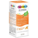 Pediakid 22 Vitamins and trace elements Orange and apricot syrup 125 ml