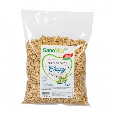 Fiocchi d'avena croccanti, 250 g, Sanovita