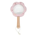 Houten vergrootglas Fairy Garden, 3 jaar+, Roze, Little Dutch