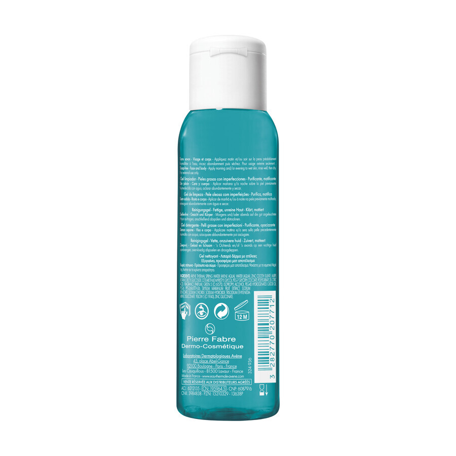 Avène Cleanance gel nettoyant, 100 ml, Pierre Fabre