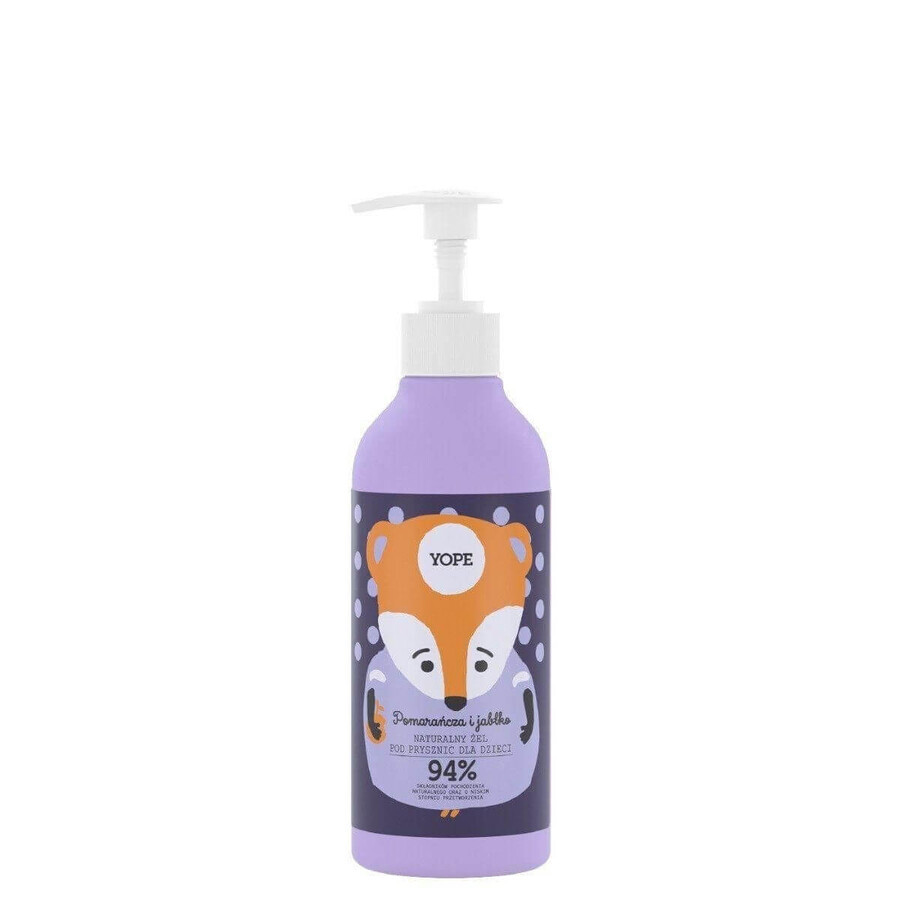 Gel doccia per bambini Orange e Mar, 400 ml, Yope