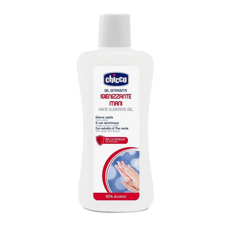 Gel de igienizare si curatare pentru maini, 200ml, Chicco