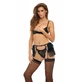 Set lenjerie intimă Bombshell Boudoir Negru (L)