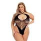 Leotard Lapdance Negru Dimensiune regină