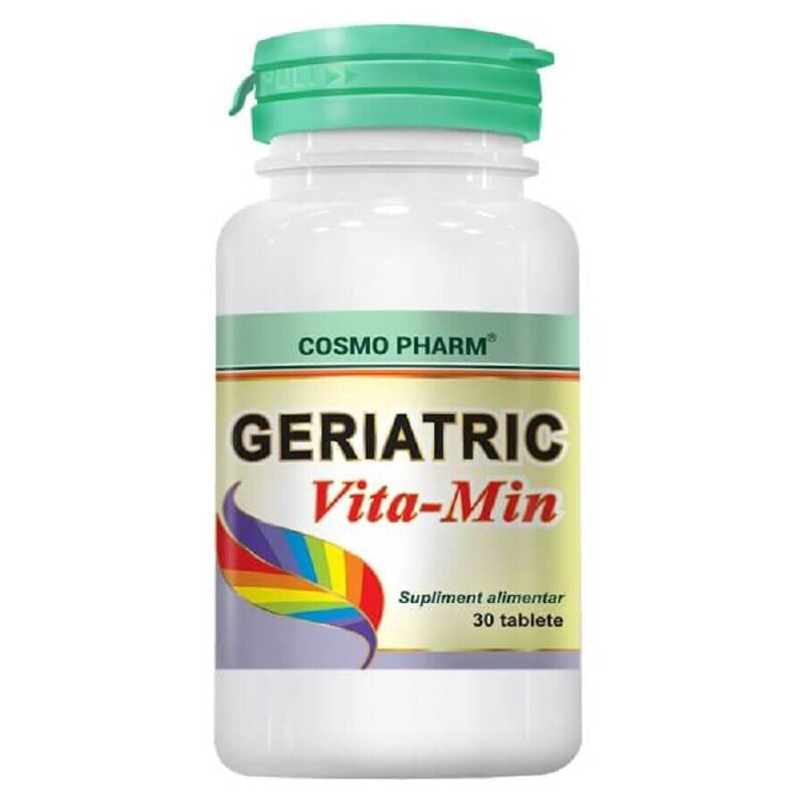 Geriatic Vita-Min, 30 comprimés, Cosmopharma