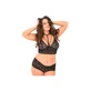 Set de lenjerie intimă René Rofé Negru (L)