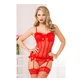 Set lenjerie intimă Seven Til Midnight Red (M - EU 38-40)