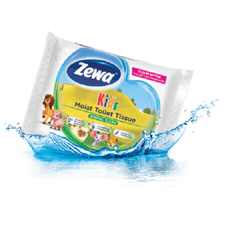 Papier hygiénique humide pour enfants, 42 pièces, Zewa