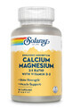 Calcium, Magn&#233;sium et Vitamine D Solaray, 90 g&#233;lules, Secom