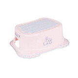 Rehausseur de lavabo antidérapant Little Bunnies, rose, Tega Baby