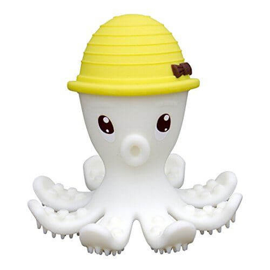 Anneau gingival en silicone Octopus Lemon, Mombella