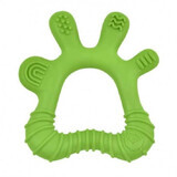 Beißspielzeug und Zahnfleischmassage-Bürste, Grün, +3 Monate, Green Sprouts