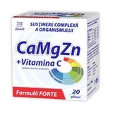 CaMgZn + Vitamin C Forte, 20 Portionsbeutel, Zdrovit
