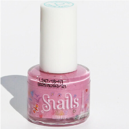 Vernis à ongles pour enfants, Play Glitter Bomb, 7 ml, Snails