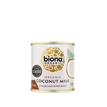 Lait de coco Bio, 200 ml, Biona