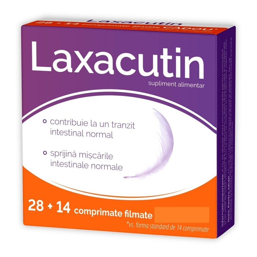 Laxacutin, 28+14 comprimés, Zdrovit