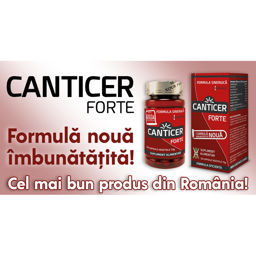 Canticer Forte, 120 capsule vegetali, Qingdao Heshoutang