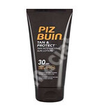 Lotion solaire pour le bronzage accéléré et la protection du bronzage SPF 30 Tan &amp; Protect, 150 ml, Piz Buin