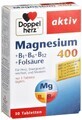 Magnesio 400&#160;+ B1 + B6 + B12 + Acido folico,&#160;30 compresse, Doppelherz