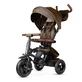 Rito deluxe opvouwbare driewieler, 10 maanden+, Bruin, Qplay