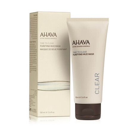 Time to Clear Purifying Mud Mask, 100 ml, Ahava