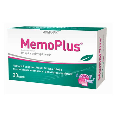Memo Plus, 30 comprimés, Walmark