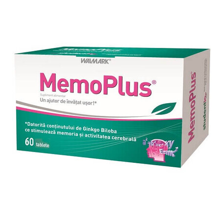 Memo Plus, 60 comprimés, Walmark
