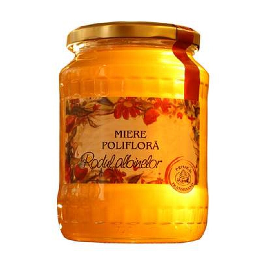 Miele Poliflora, 950 g, Prisaca Transilvania