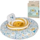 Colac pentru bebelusi Ocean Dreams, 6 luni+, Albastru, Little Dutch
